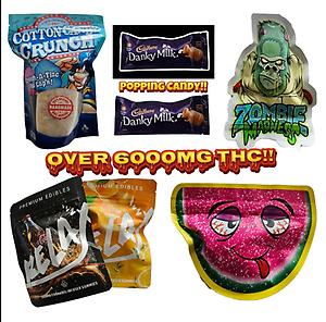 6000mg Mega Munchies Madness Box 🎆🍫