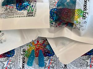 20 x ★ Blueberry Yum Yums ★ WeedStar Edibles THC+CBD