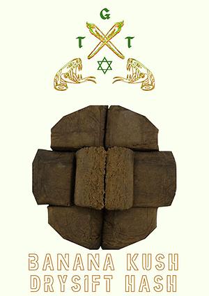 BANANA KUSH DRYSIFT HASH *FREE SHIPPING*