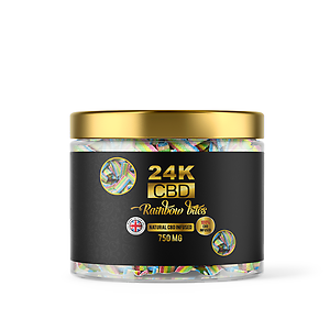 24K CBD PREMIUM GUMMIES RAINBOW BITES – 750MG