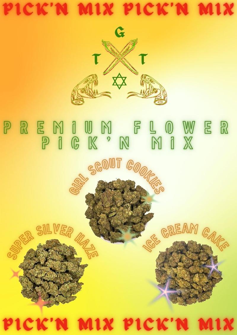 PREMIUM FLOWER PICK N MIX *FREE SHIPPING*