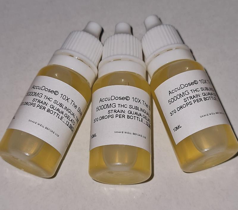 AccuDose© Live Fast Acting Sublingual Tincture 500MG