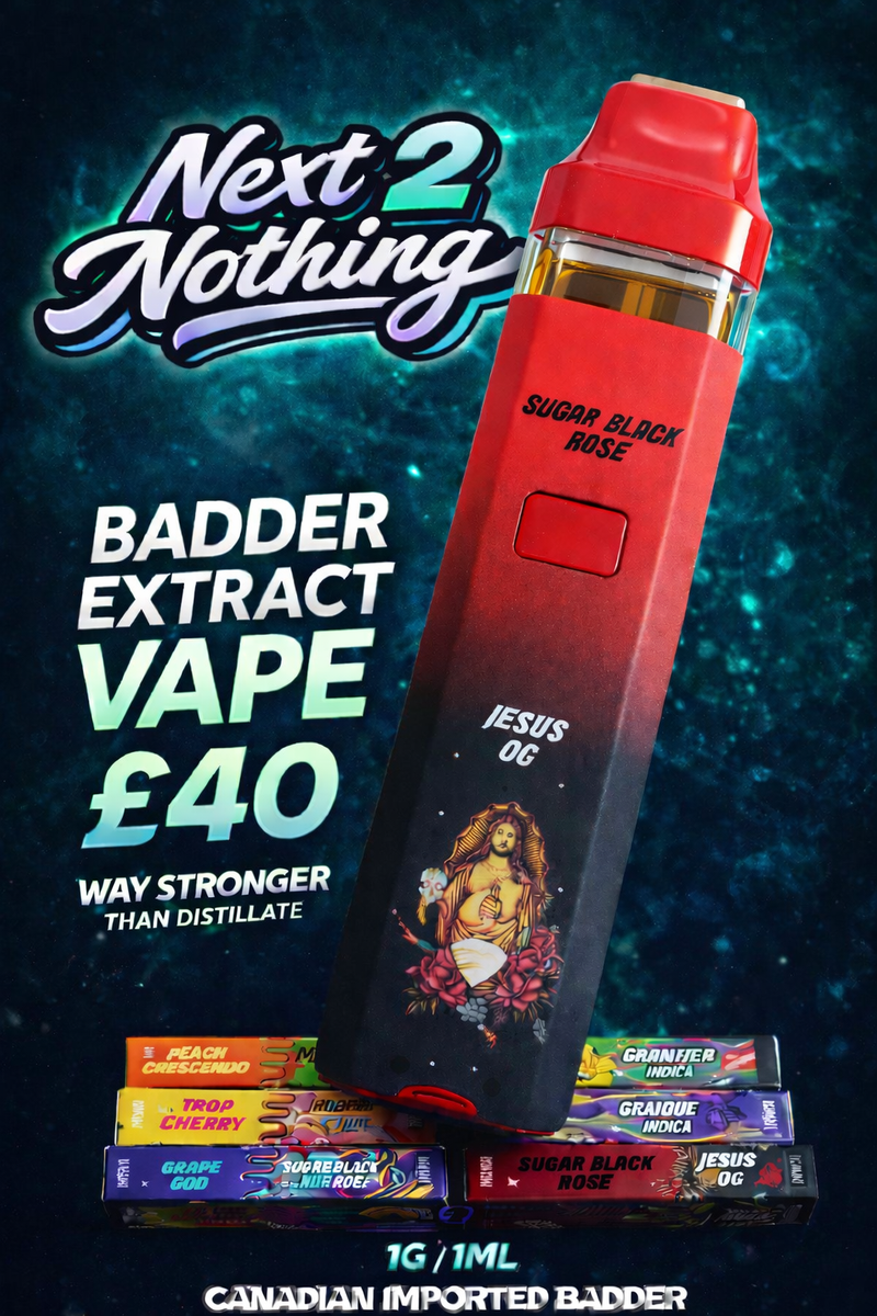 Badder Extract Vape (STRONGER THAN DISTILLATE)