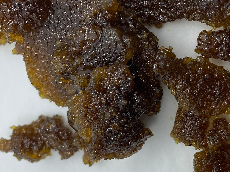 OG Kush Cured Resin Concentrate Sugar Wax 80% THC