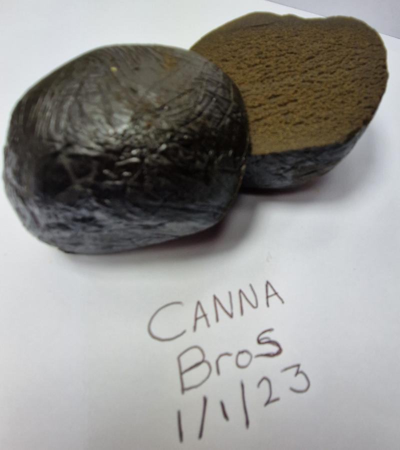 Soft black hash (squidgy black)