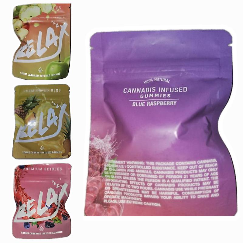 Relax Edibles 500mg Infused Gummies