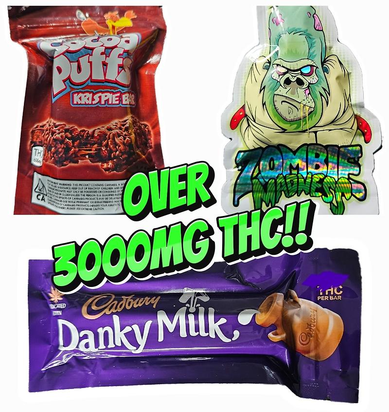 🍫🍬 Over 3000mg THC Mini Munchies Madness 🍬🍫