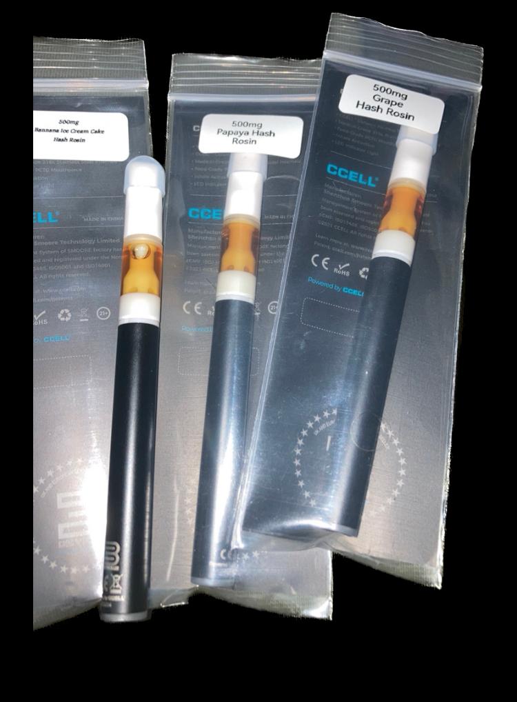 Poseidon Pearls Full Hash Rosin Disposables