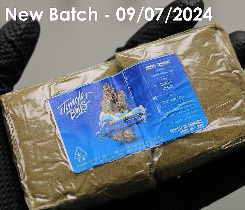 Top Top Top Stamp Sativa Golden Crumble Hash