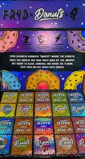 Fryd Donuts 2G THC VAPE LIQUID DIAMONDS+LIVE RESIN