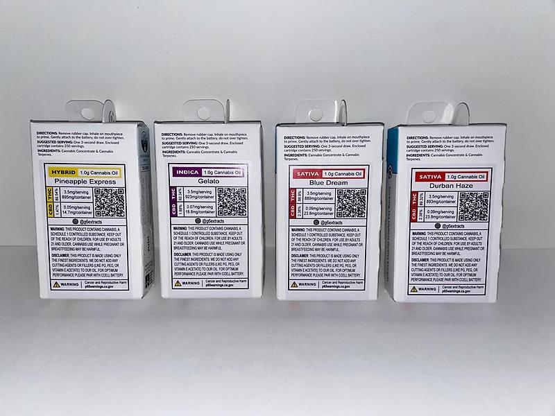 G6 Extracts 1ML/1G Vape Cartridge - Award Winning