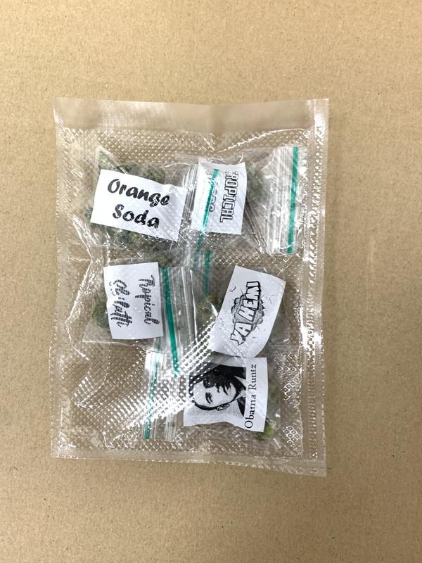 ❂ Cali Mids SAMPLE PACK 5x 1g Strains ❂