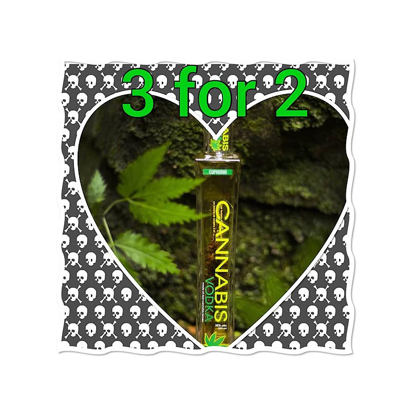 Green dragon cannabis vodka