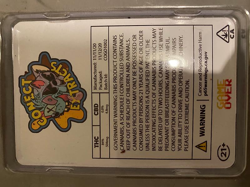 Conect extracts Dimaonds in sauce vape carts