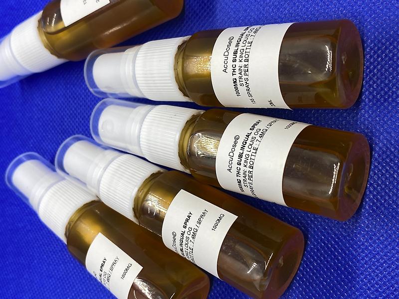 AccuDose© Live Fast Acting Sublingual Tincture 500MG