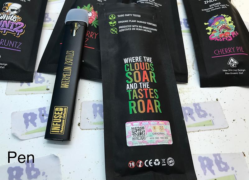 INFUSED PREMIUM EXTRACTS 600MG VAPE PENS