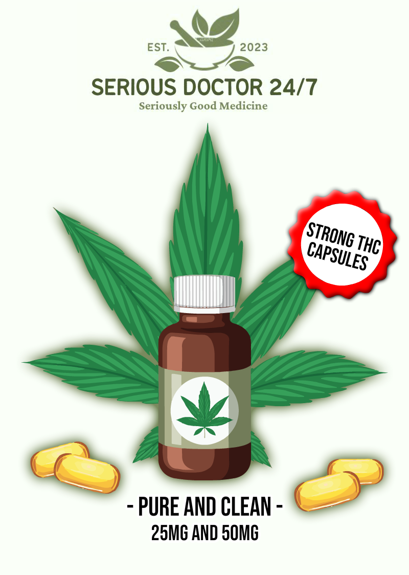 Strong THC Capsules - Pure and Clean Meds