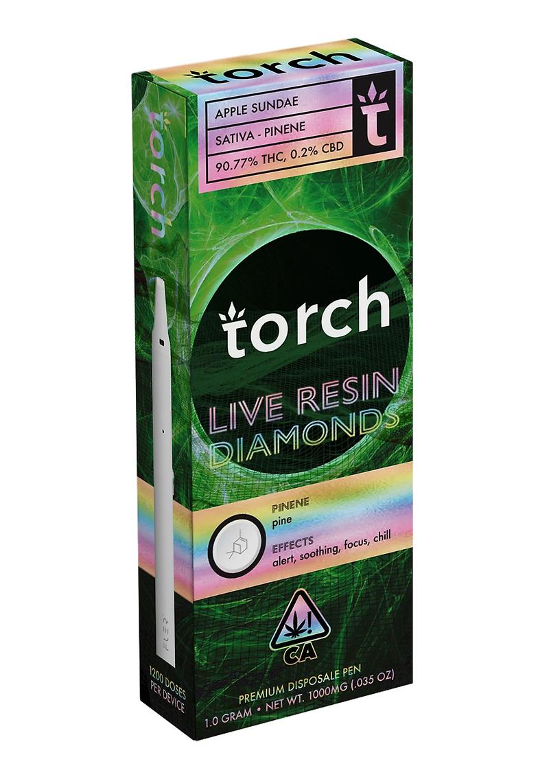 1G Live Resin Diamond Vape Disposable