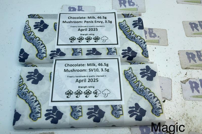 Psilly Wonka 3.5G Magic Mushroom Chocolate Bar
