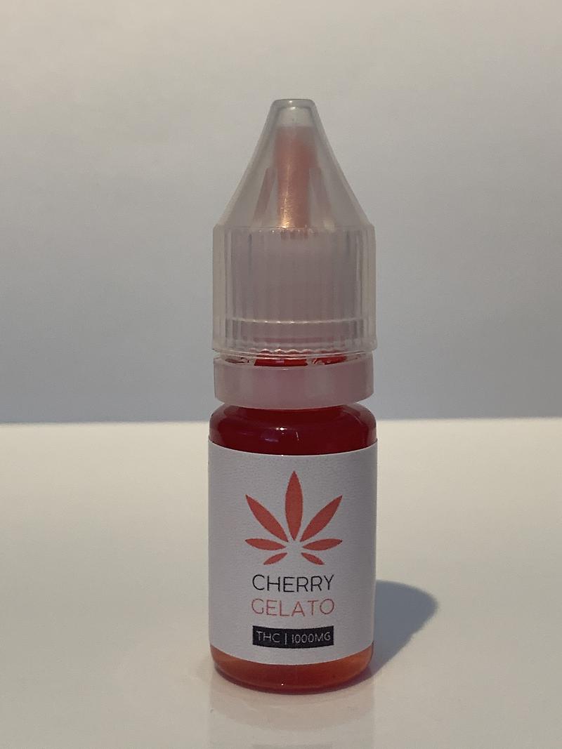 INTRO SALE! CHERRY GELATO THC E-LIQUID 1000MG