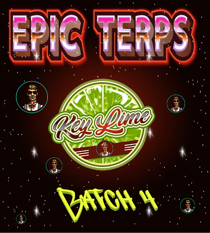 Epic Terps: Key Lime Rosin Cart -  Free RM 1st Class