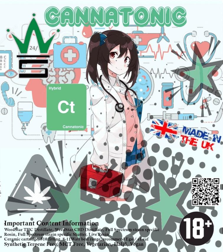 ★ 1G Original CBD THC Cannatonic ★ MEDICAL Quality Vape