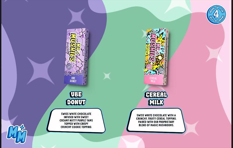 MrMushies Chocolate Bars