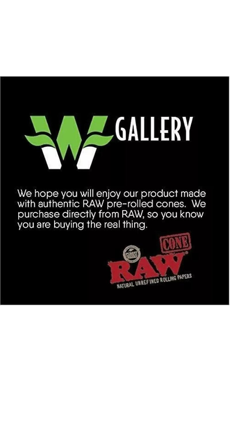 *** 1G ORIGINAL RAW® PRE ROLL CONES***