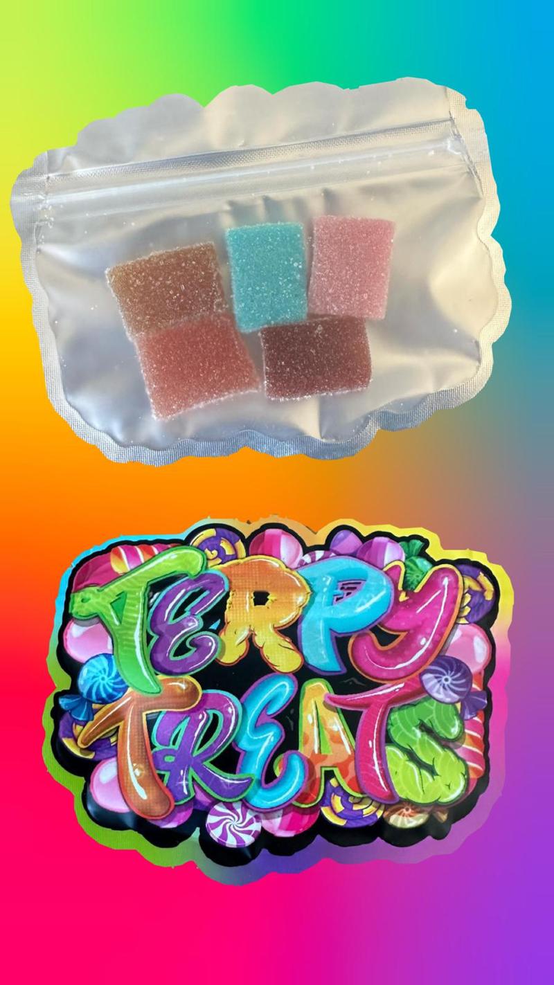 D9 EDIBLES - TERPY TREATS 350MG