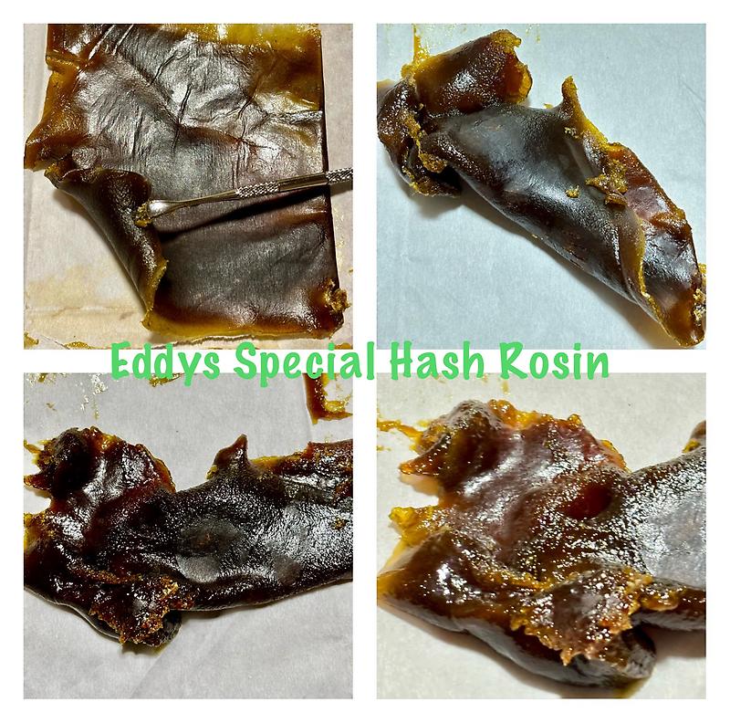 Eddys Special  Hash Rosin