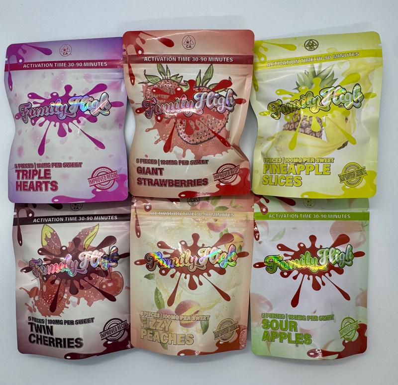 Family High Range - 500mg Edibles!