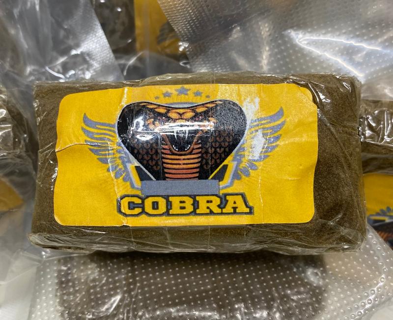 Premium Gold Lighter Blonde Pollen Hash - Cobra 🇲🇦