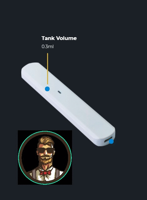 Disposable and Rechargeable Rosin vape pen -03 ml.