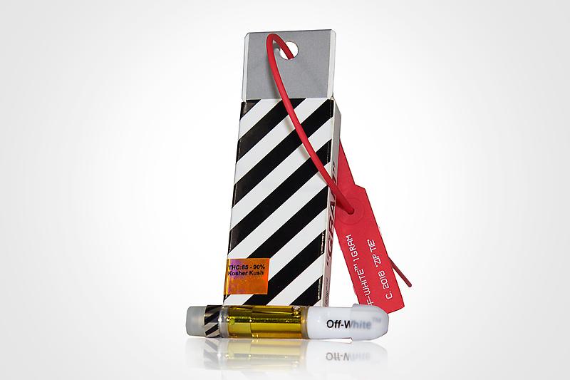 1 Gram OffWhite Kosher Kush 510 thread Cartridge