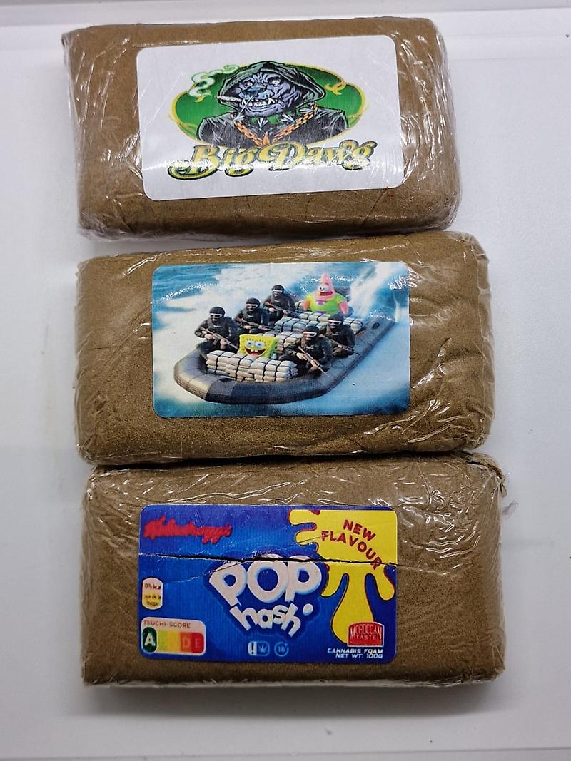 Double Filtered Fruity & Skunky Morrocan Blonde Hash