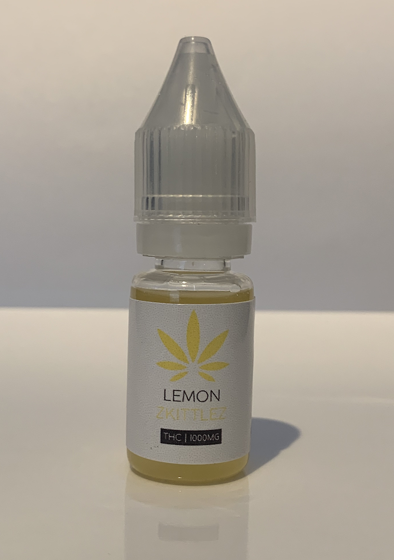 INTRO SALE! LEMON ZKITTLEZ THC E-LIQUID 1000MG