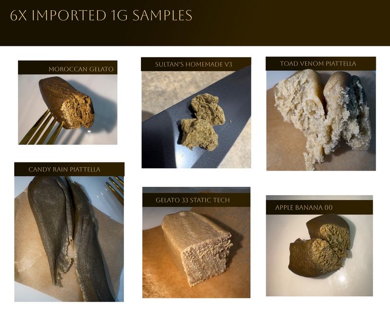 Hash Sample Pack - Imported Testers - Only 10 in stock