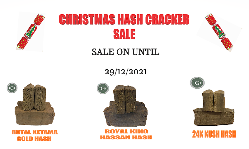 CHRISTMAS CRACKER HASH SALE
