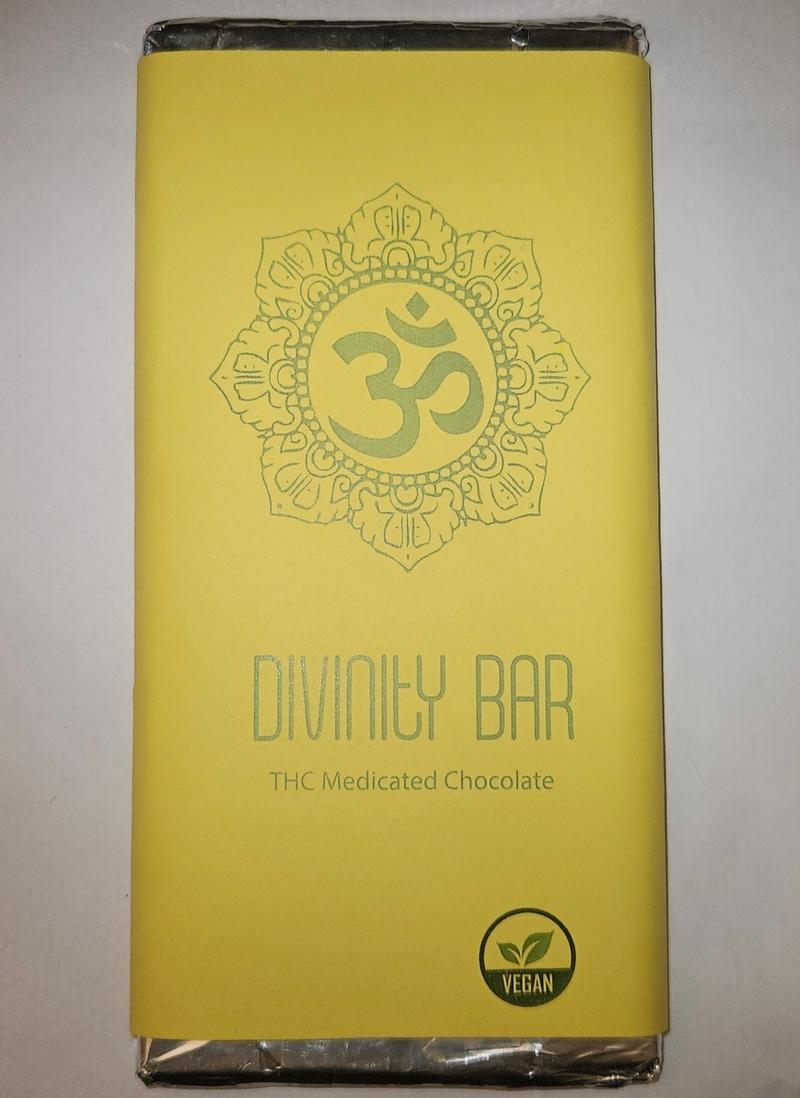 Divinity Bar - THC Medicated Chocolate (vegan)