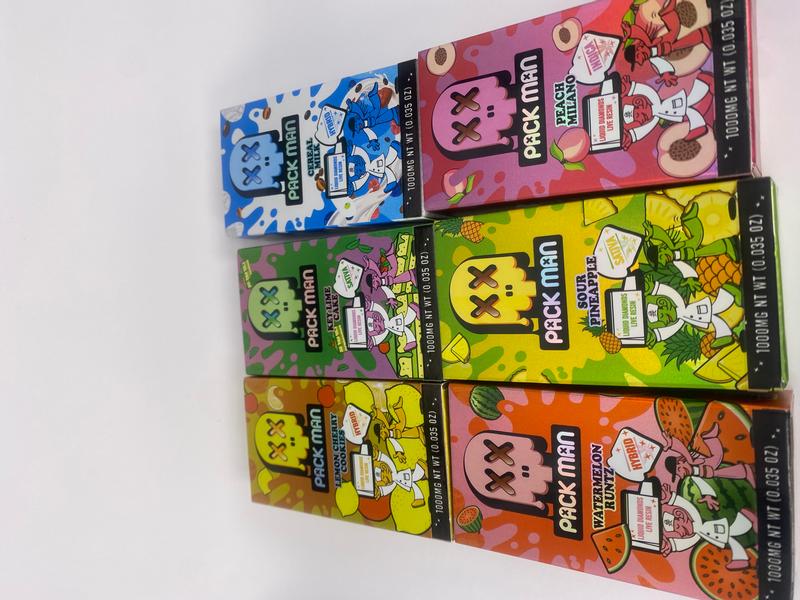 Packman D9 Live Resin Vapes