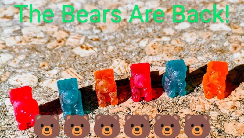 First Class THC Gummy Bear Edibles 20mg