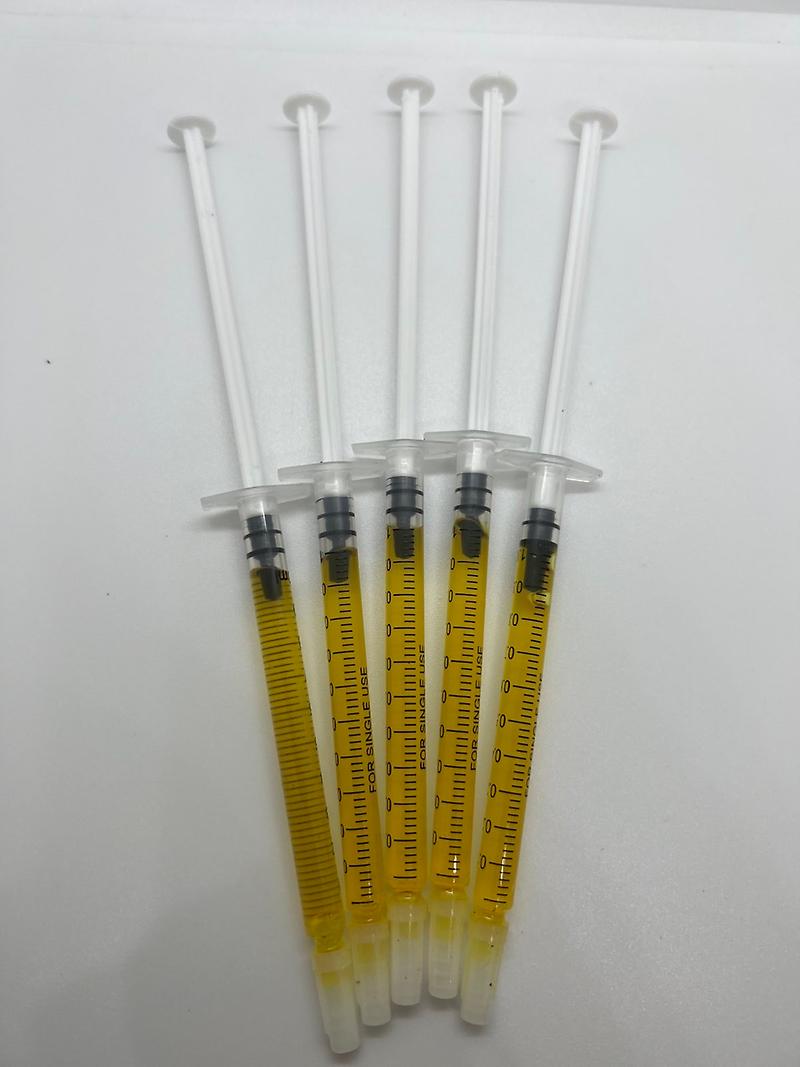 RAW THC DISTILLATE SYRINGE 97% THC 970MG