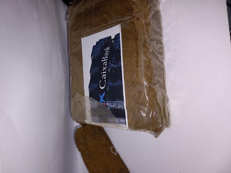 Premium Caixa Bank stamp Hash