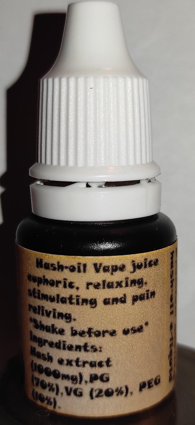 Hash-oil "Vape Juice" PG/VG