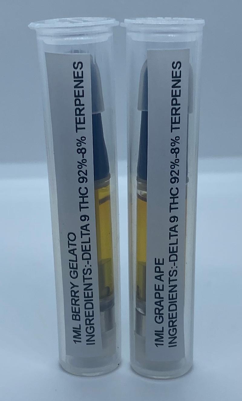 Delta 9 THC Vape Cartridges - Sumo Strength