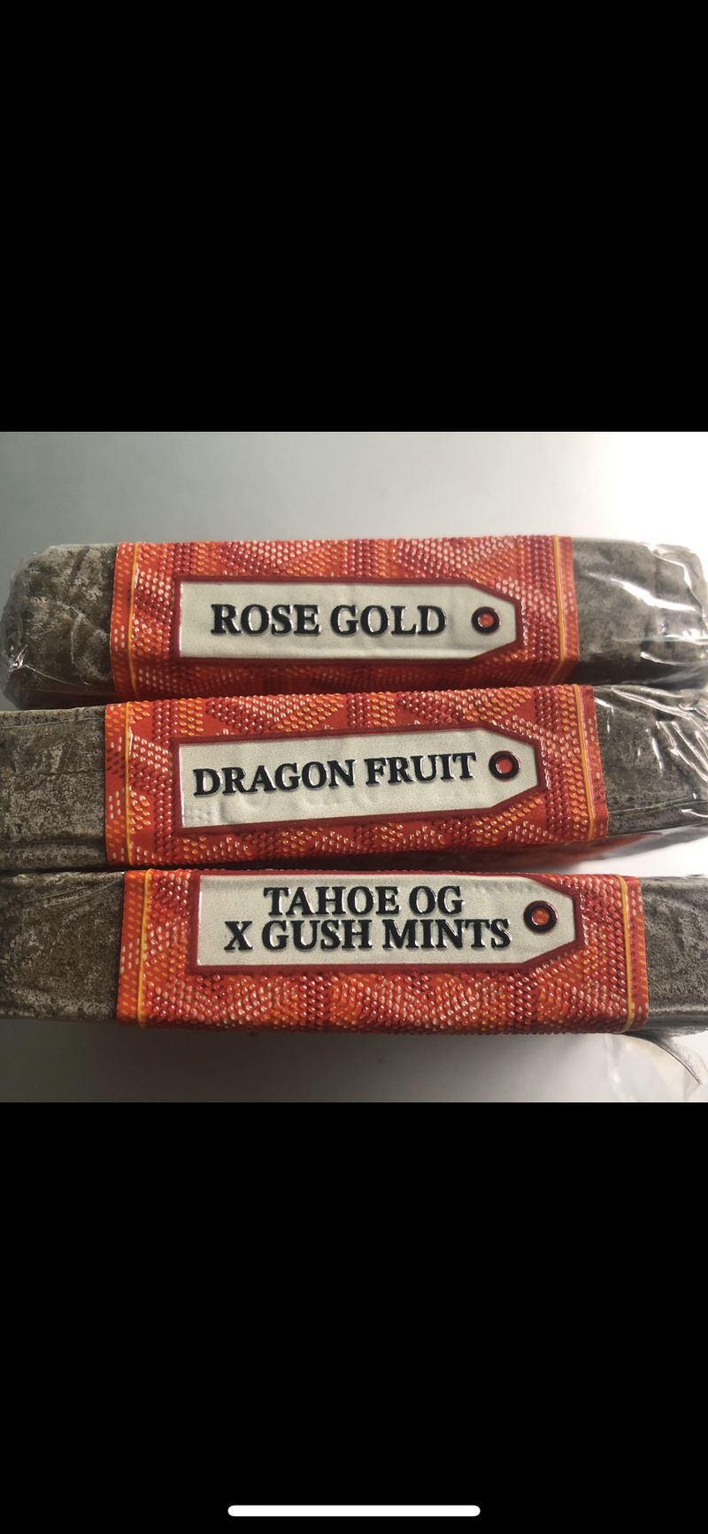 Top shelf Hash selection