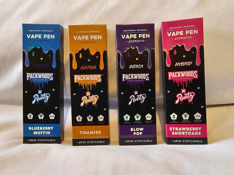 PackwoodS 1G Liquid Diamonds Live Resin Vape Pens